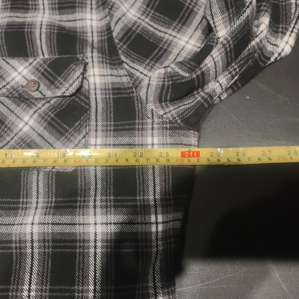 Jachs New York Flannel - Men's XL - Black & Grey - Picture 2 of 5